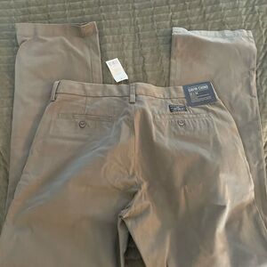 Men's Banana Republic Gavin Chino Pants, 33x34 NWT